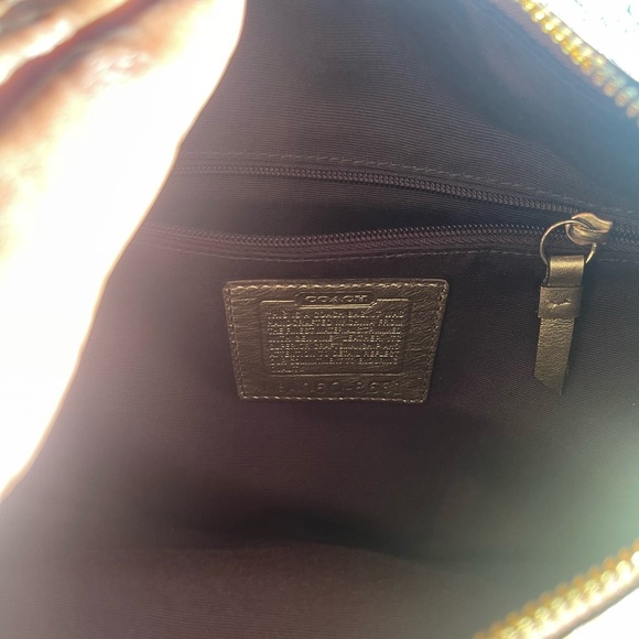 Coach Beige Signature Hobo - Picture 2 of 10